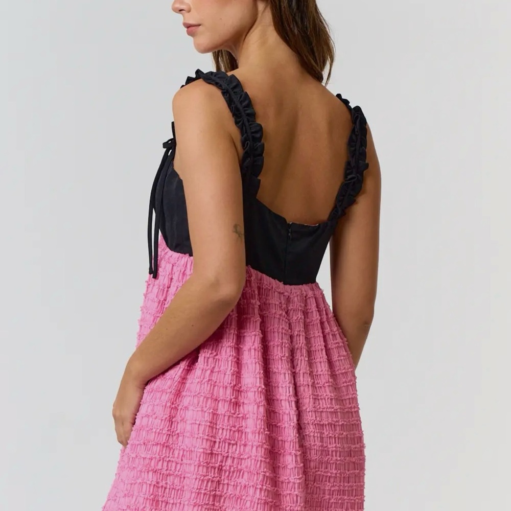 Blue blush dress